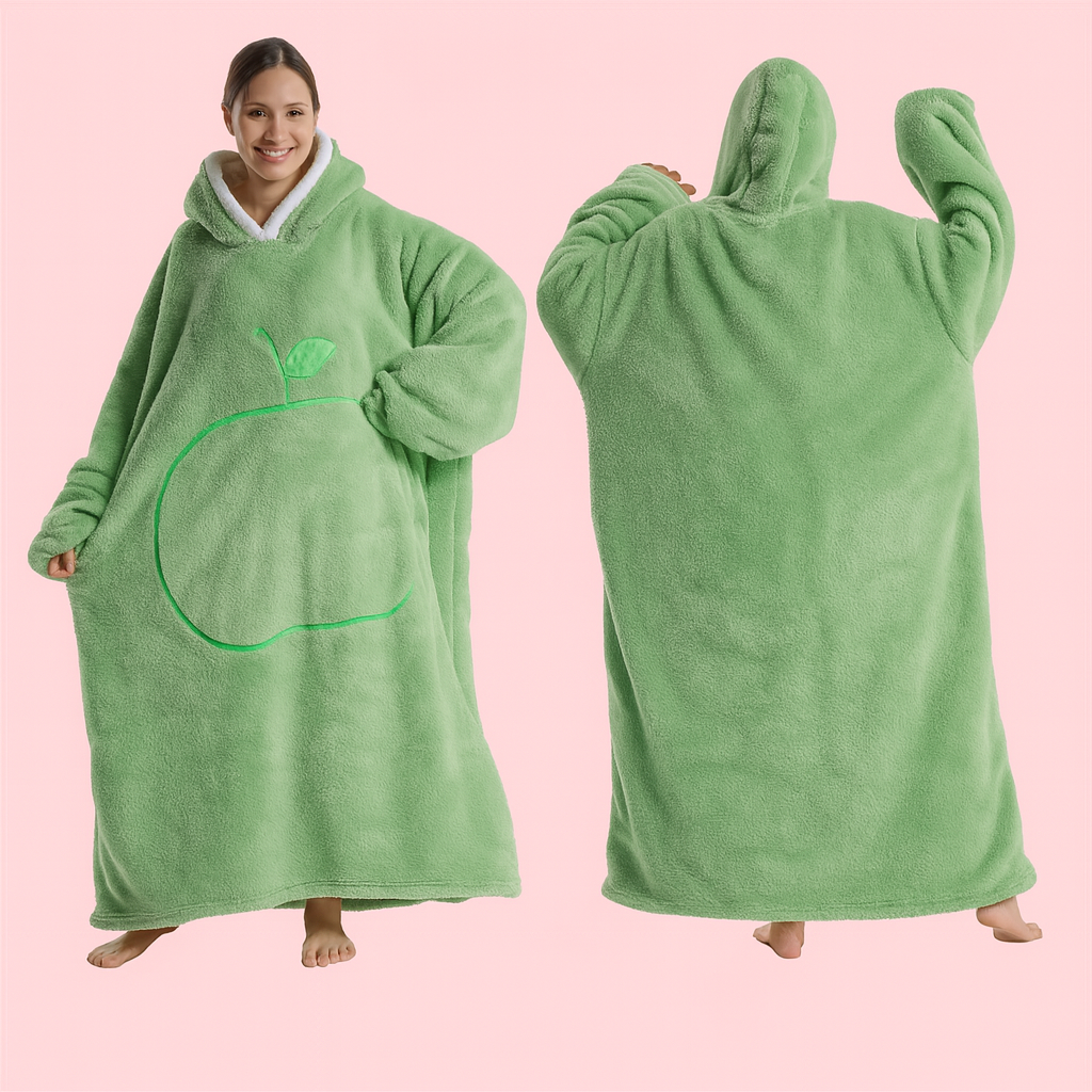 Pyjama Plaid à Capuche Ultra Cosy L’Essentiel de Ton Rituel Cocooning