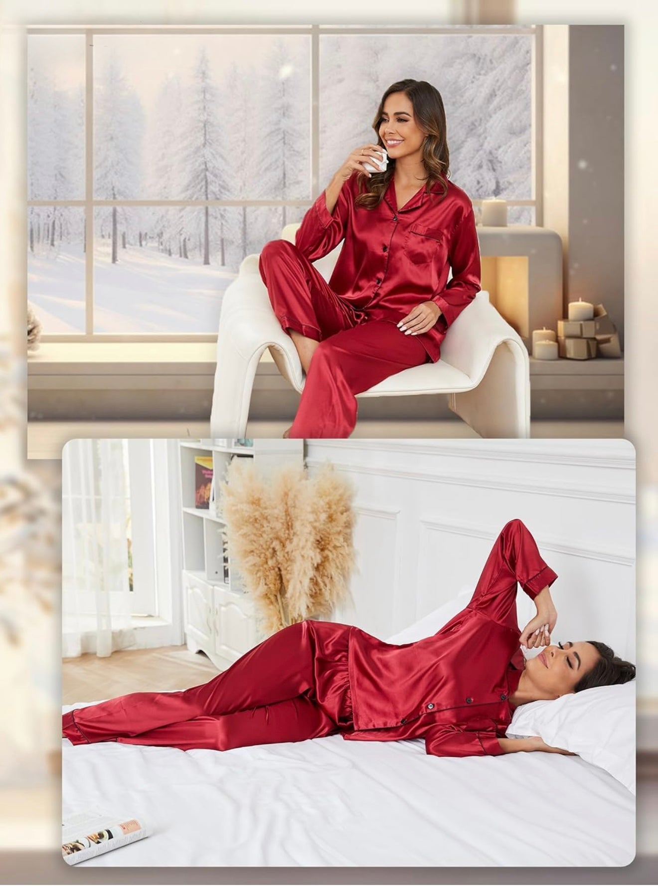 Pyjama Satin – Élégance & Douceur au Féminin