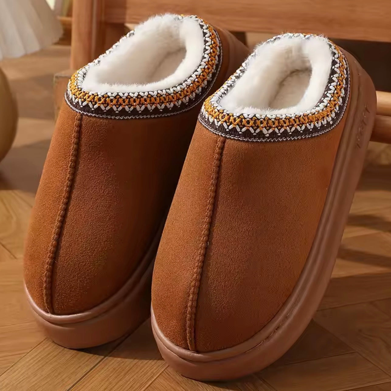 Pantoufles Cocooning Douceur d’Hiver