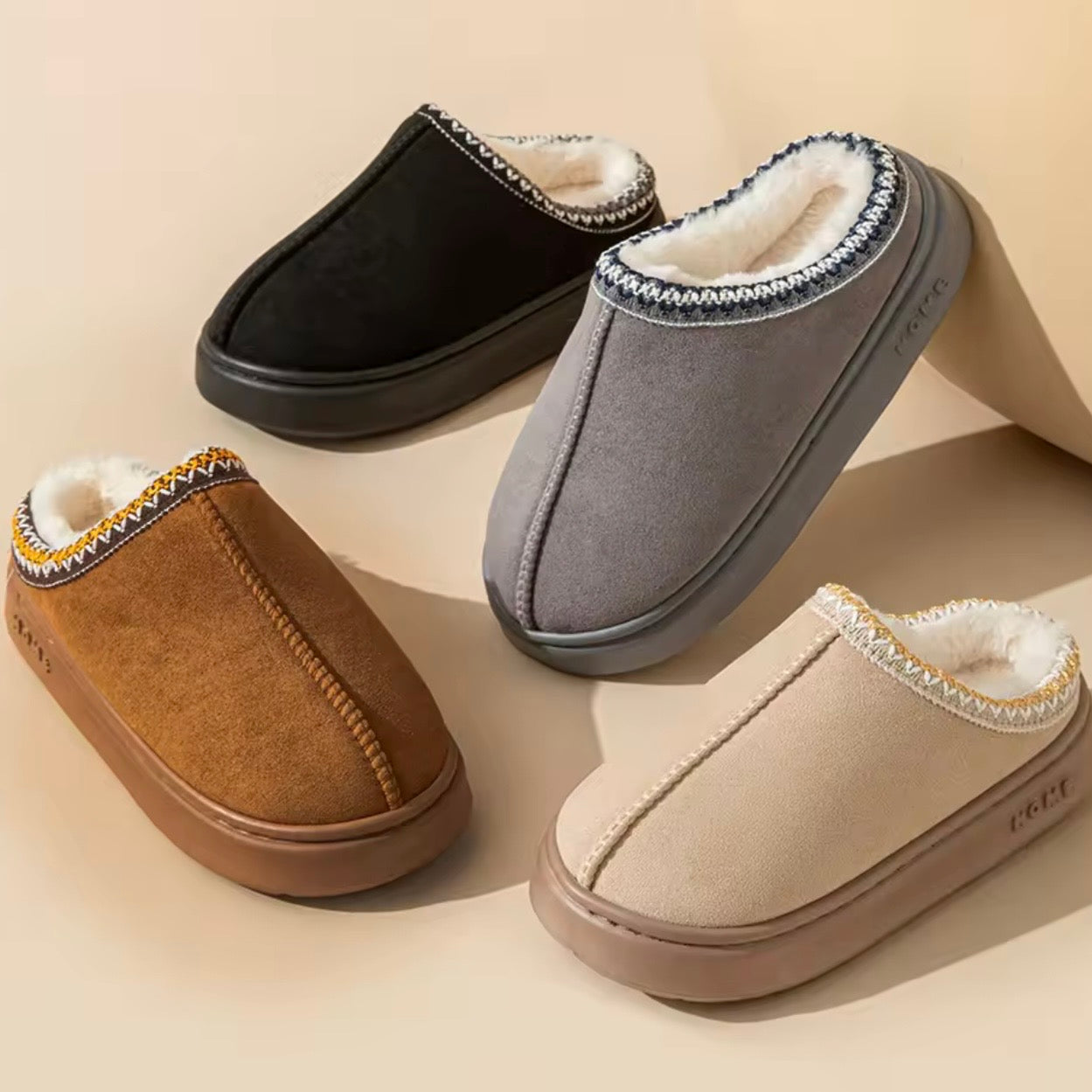 Pantoufles Cocooning Douceur d’Hiver