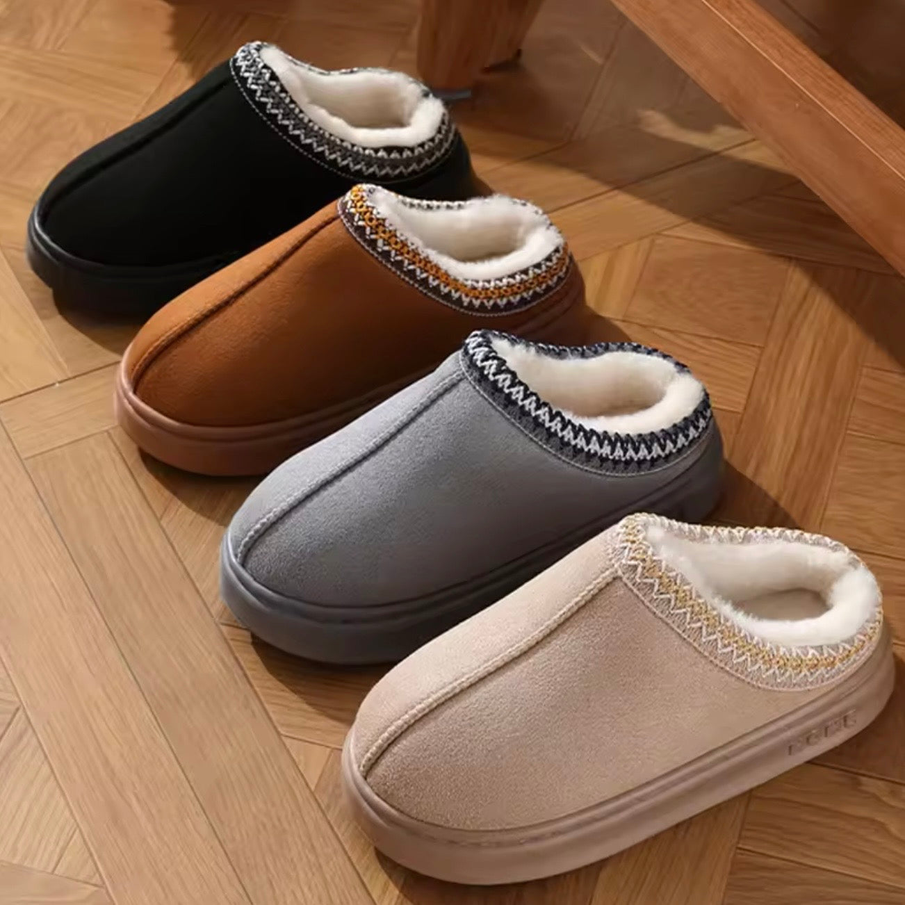 Pantoufles Cocooning Douceur d’Hiver