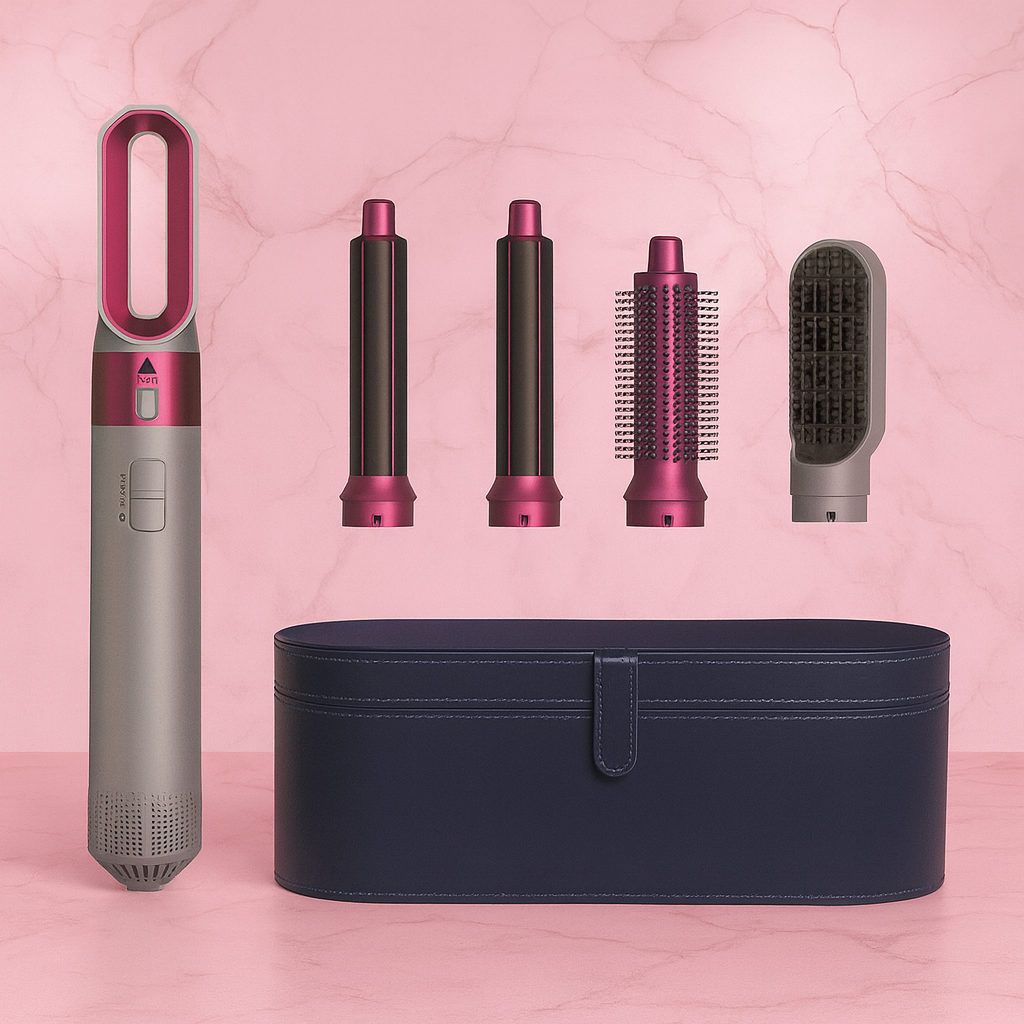 Sèche-Cheveux 5-en-1 – L’Allié Beauté Qui Réinvente Ton Rituel du Soir
