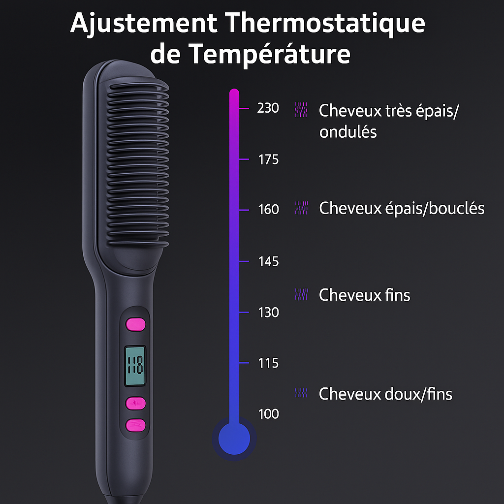 Brosse Lissante Dominez Votre Volume en 2 Minutes
