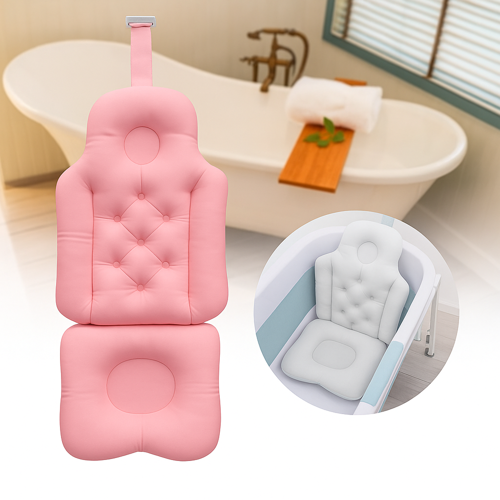 Oreiller de Bain Ergonomique  Confort Absolu & Relaxation