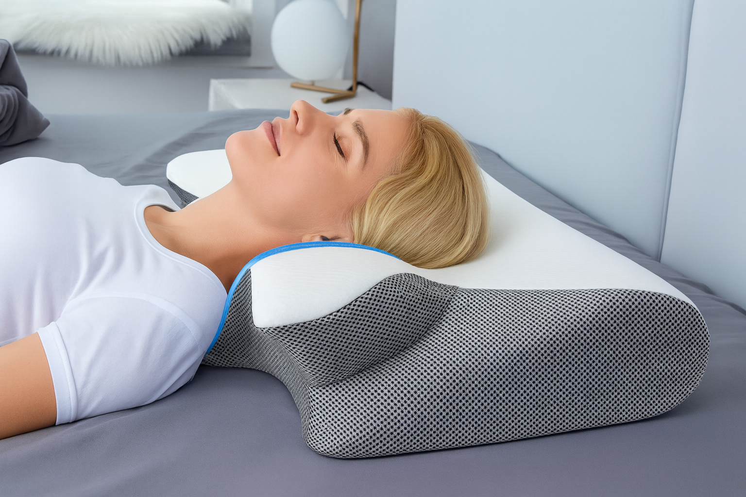 Oreiller Orthopédique Ergonomique