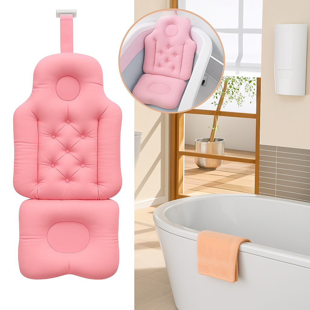 Oreiller de Bain Ergonomique  Confort Absolu & Relaxation