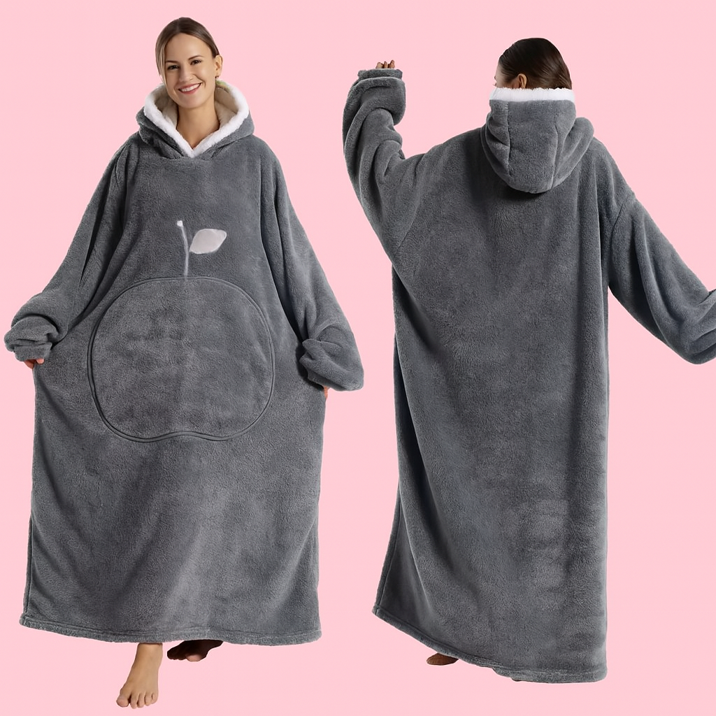 Pyjama Plaid à Capuche Ultra Cosy L’Essentiel de Ton Rituel Cocooning