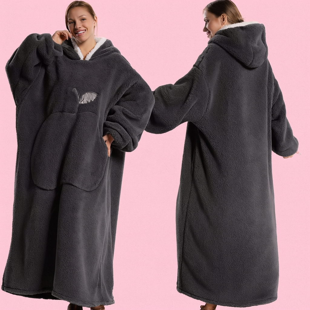 Pyjama Plaid à Capuche Ultra Cosy L’Essentiel de Ton Rituel Cocooning