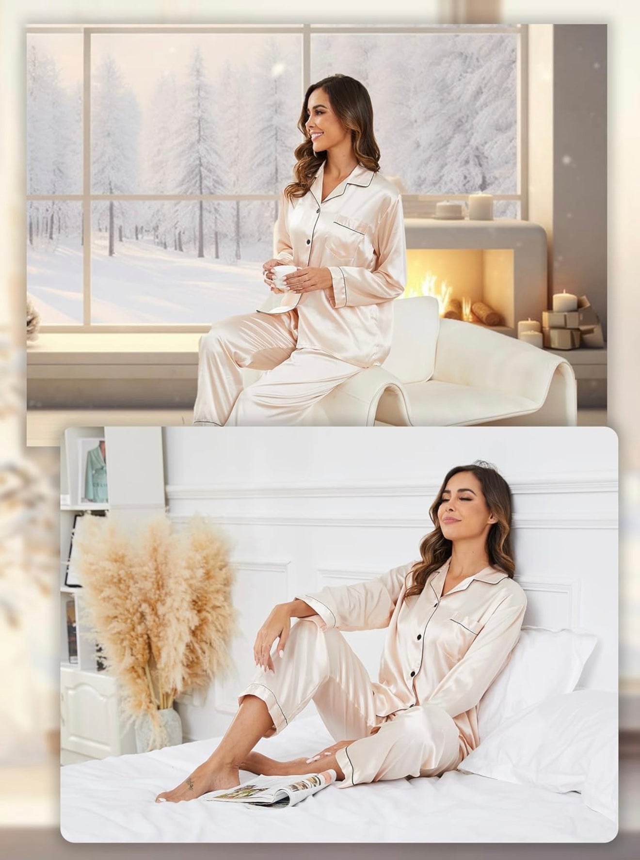 Pyjama Satin – Élégance & Douceur au Féminin