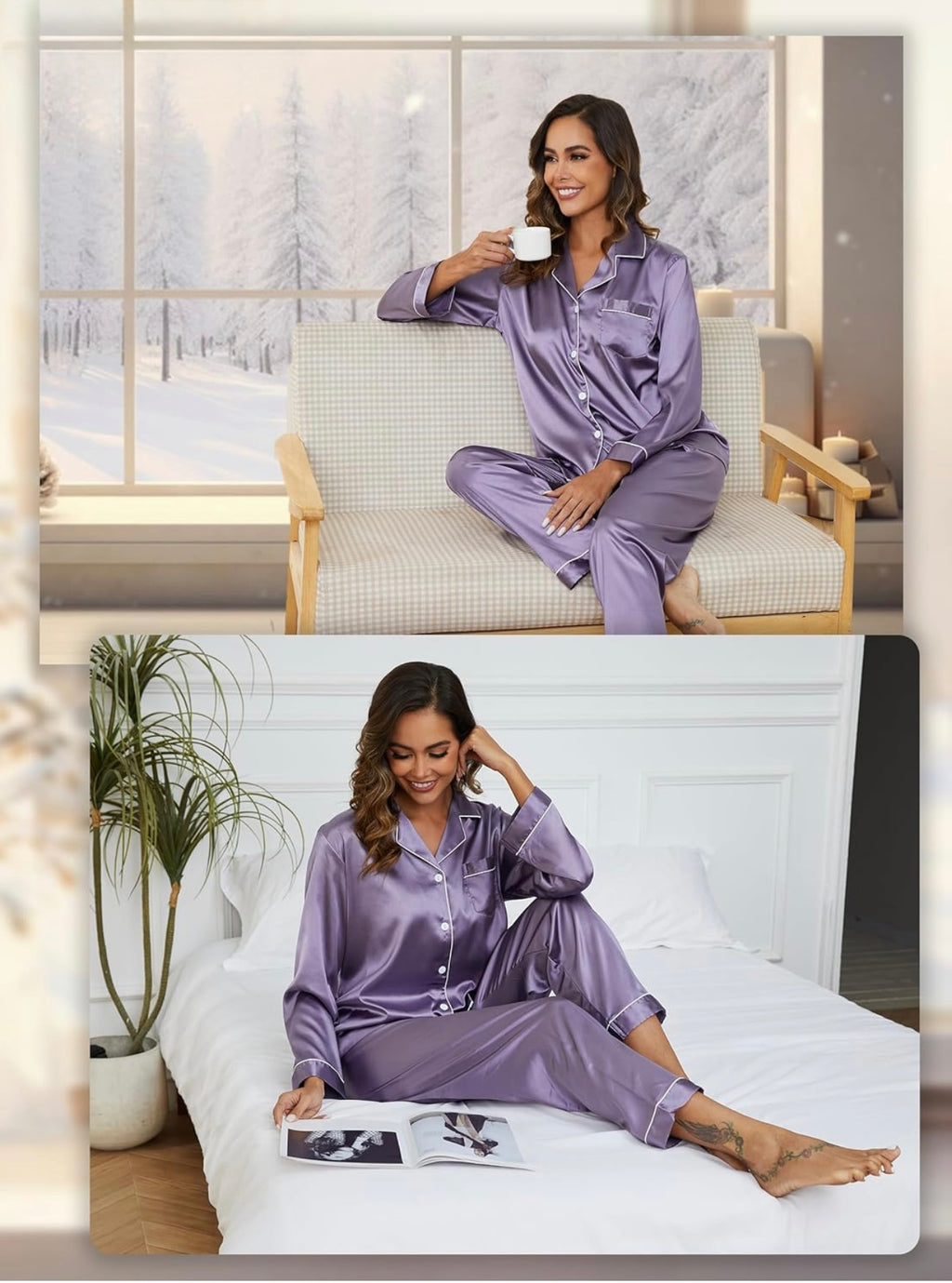 Pyjama Satin – Élégance & Douceur au Féminin