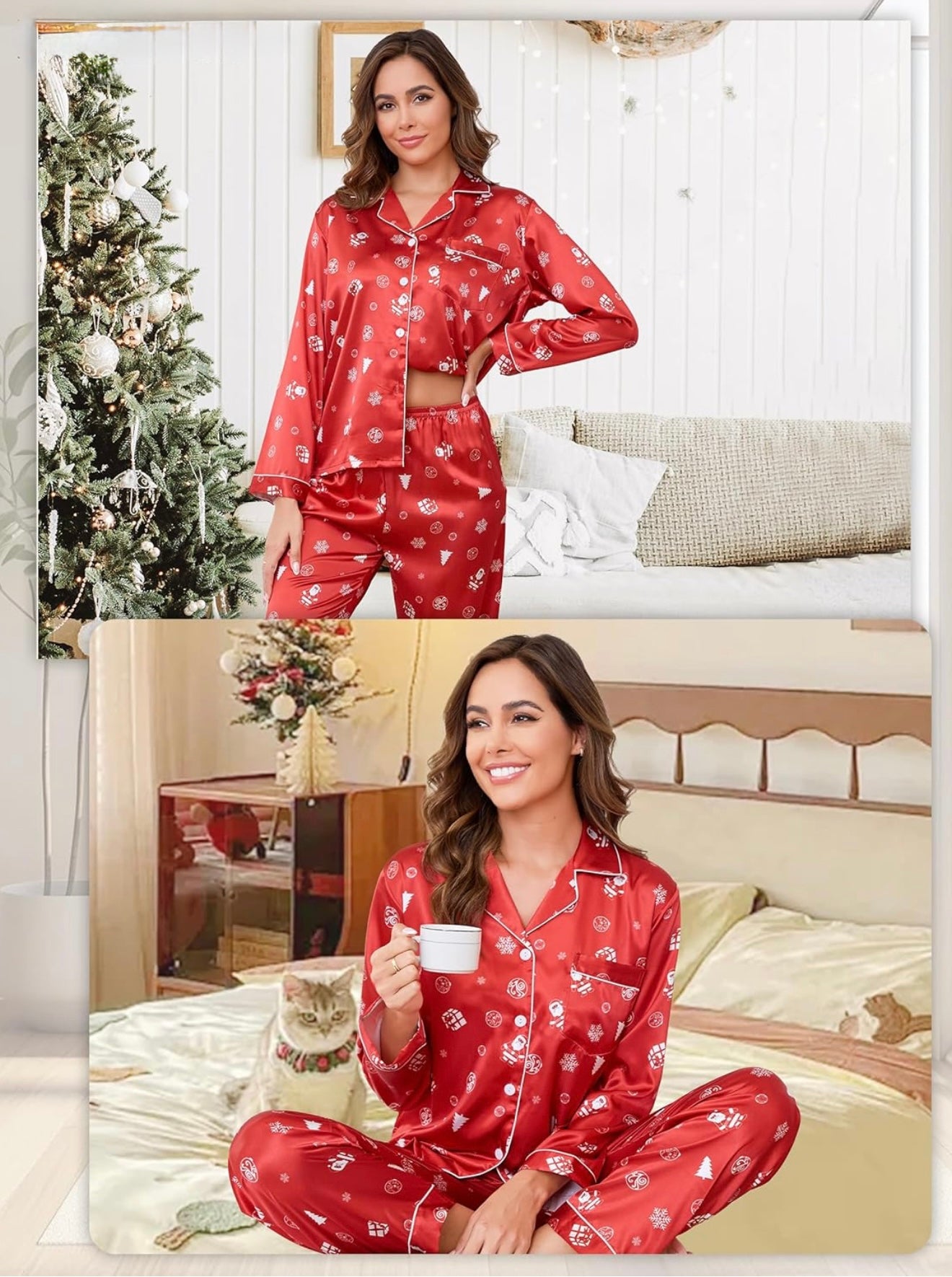 Pyjama Satin – Élégance & Douceur au Féminin