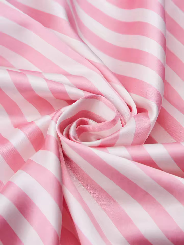 Ensemble Pyjama Satin À Raillure  Confort Longueur Cheville