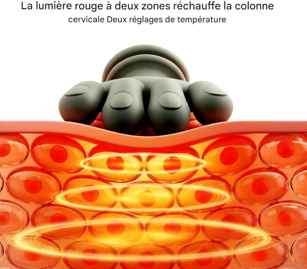 Masseur Cervical Chauffant Votre Instant Détente, Pour Elle & Pour Lui