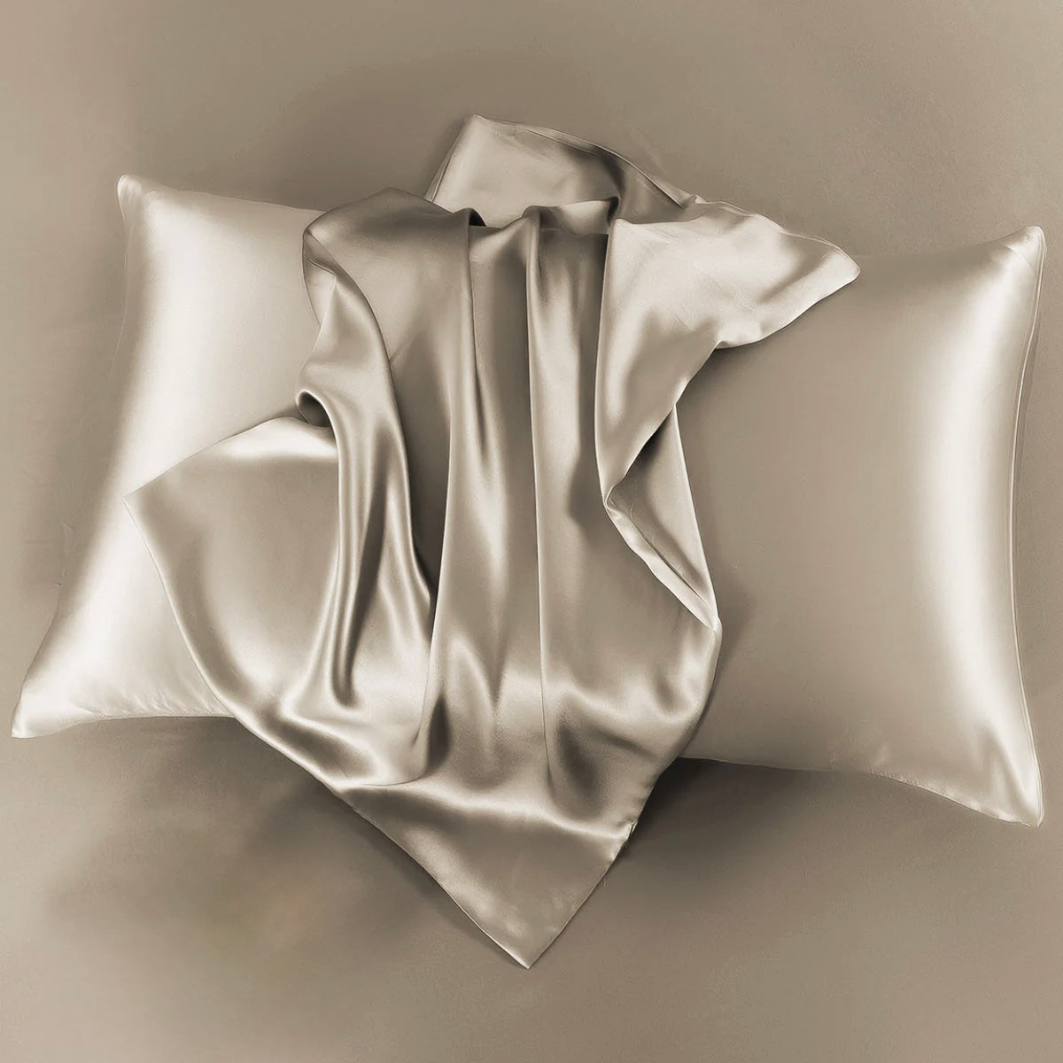 Taie d’Oreiller en Soie Mûre 100 %